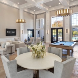 community room with chairs and tables